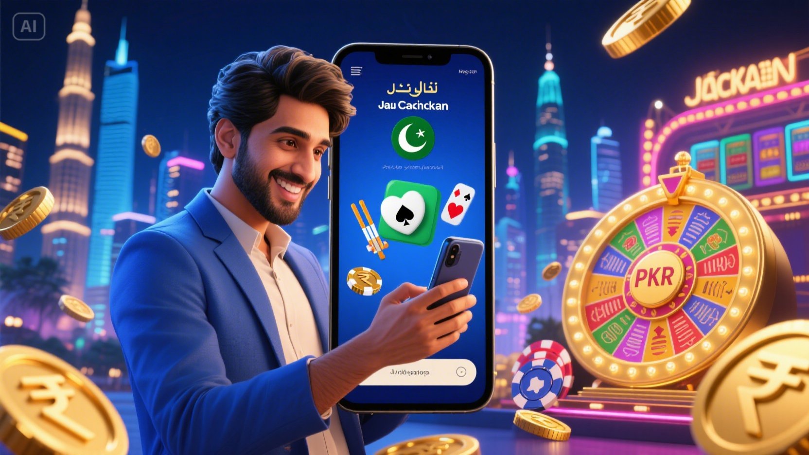 AllStarz CasinoDeposit PKR today and claim a 200% instant bonus! Pakistan’s users can play responsibly, win cash rewards, and enjoy secure JazzCash withdrawals.